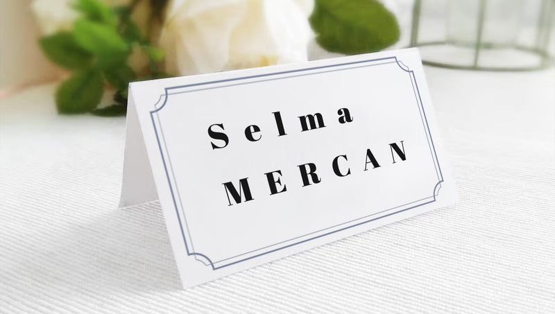 Organizasyon Masa Kartı