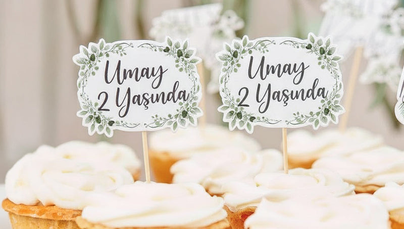 Doğum Günü Kürdan Süsleri